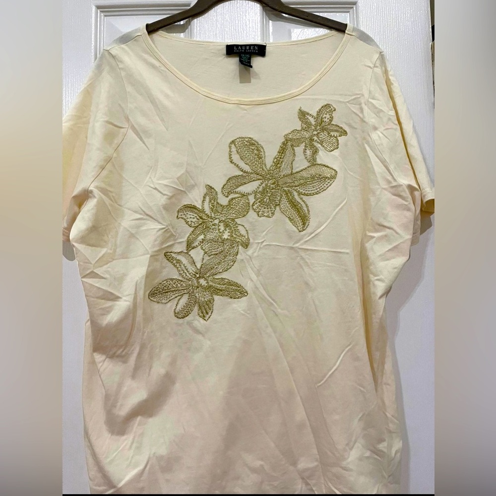 Ralph Lauren short sleeved shirt size 1X